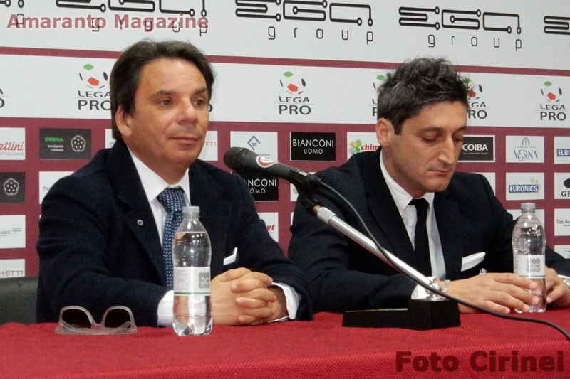 Capuano e Gemmi in conferenza stampa